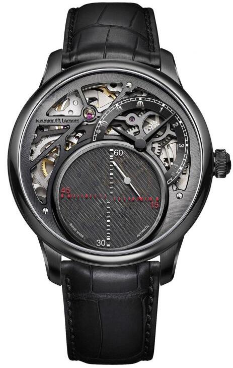 Maurice Lacroix Masterpiece Mysterious Seconds 43mm MP6558-PVB01-092-1 Replica Watch